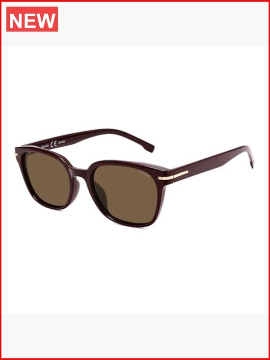 Retro Square Polarized Sunglasses UV400 Protection Lightweight Frame main image 5